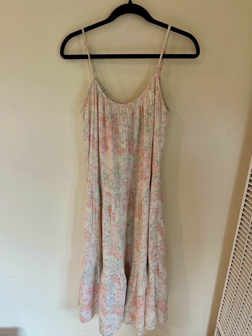 H&M Pastel Tie-Dye Sundress- Pink, Green, Cream